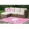 Floral Vine Outdoor Mat & Cushions
