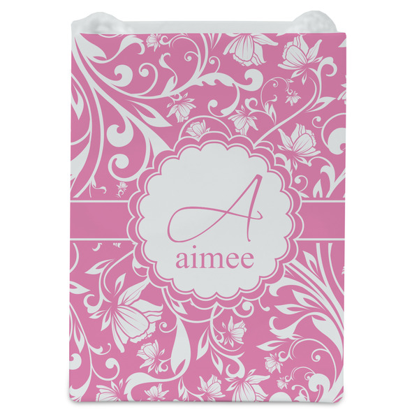 Floral Vine Jewelry Gift Bag - Gloss - Front
