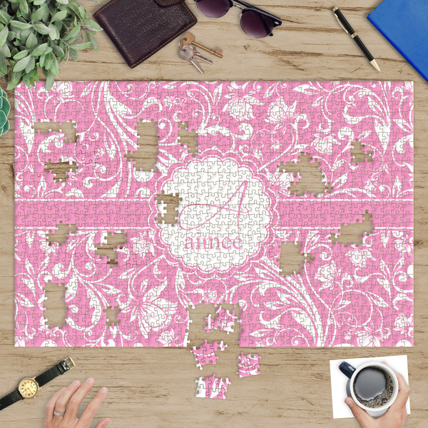 Floral Vine Jigsaw Puzzle 1014 Piece - In Context