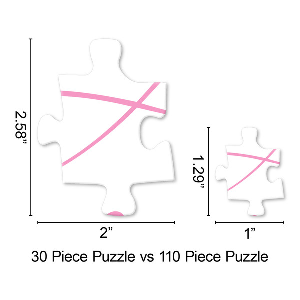 Floral Vine Jigsaw Puzzle - Piece Comparison