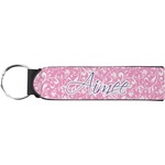 Floral Vine Neoprene Keychain Fob (Personalized)