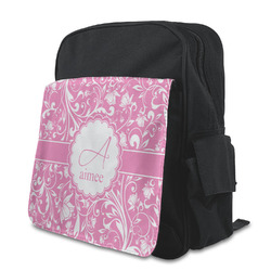 Floral Vine Preschool Backpack (Personalized)