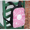 Floral Vine Kids Backpack - In Context