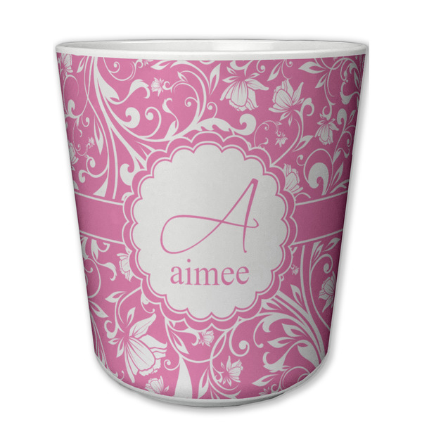 Custom Floral Vine Plastic Tumbler 6oz (Personalized)