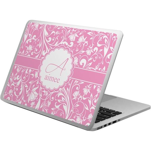 Custom Floral Vine Laptop Skin - Custom Sized (Personalized)