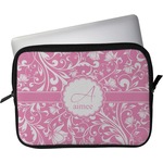 Floral Vine Laptop Sleeve / Case (Personalized)