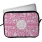 Floral Vine Laptop Sleeve / Case - 15" (Personalized)