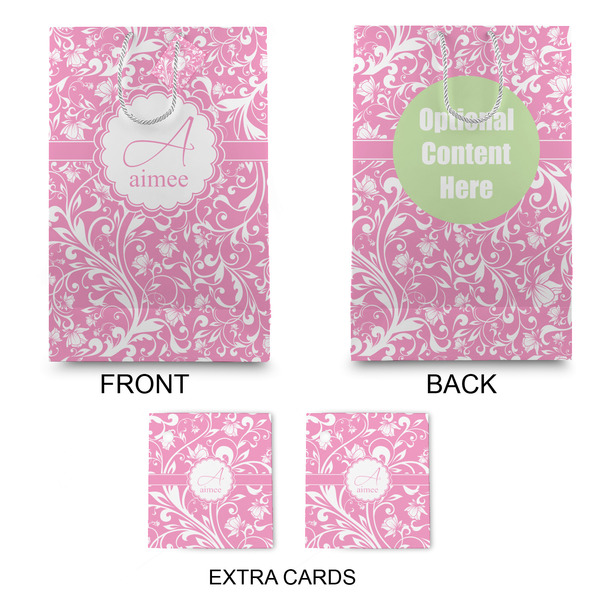 Floral Vine Large Gift Bag - Approval