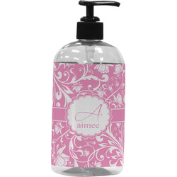 Floral Vine Plastic Soap / Lotion Dispenser (Personalized)
