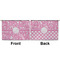 Floral Vine Large Zipper Pouch Approval (Front and Back)