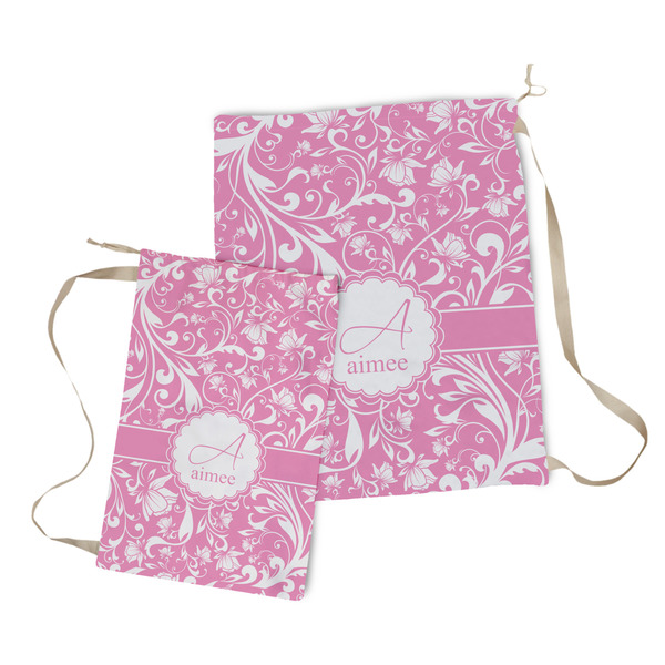 Floral Vine Laundry Bag - Both Bags