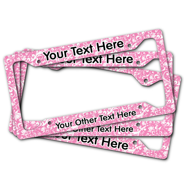 Floral Vine License Plate Frames - (PARENT MAIN)