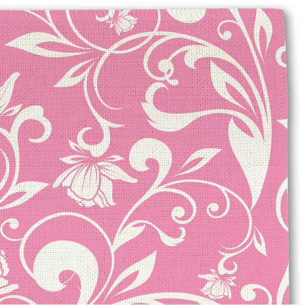 Floral Vine Linen Placemat - DETAIL