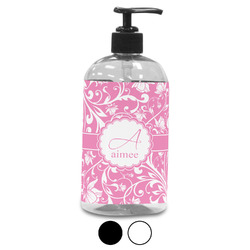 Floral Vine Plastic Soap / Lotion Dispenser (Personalized)