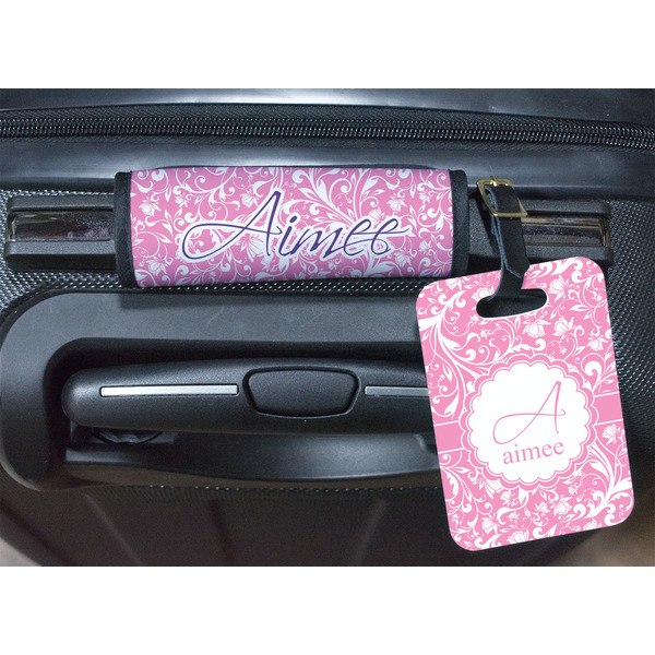 Floral Vine Luggage Wrap & Tag