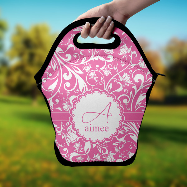Floral Vine Lunch Bag - Hand