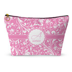 Floral Vine Makeup Bag - Small - 8.5"x4.5" (Personalized)