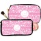 Floral Vine Makeup / Cosmetic Bags (Select Size)