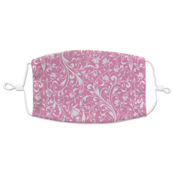 Custom Floral Vine Adult Cloth Face Mask - XLarge