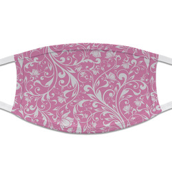 Floral Vine Cloth Face Mask (T-Shirt Fabric)