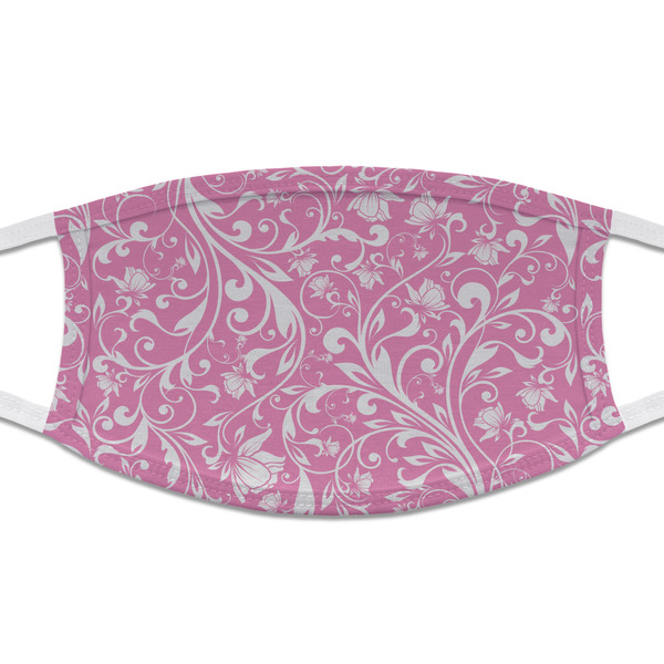 Custom Floral Vine Cloth Face Mask (T-Shirt Fabric)
