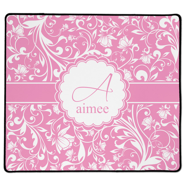 Custom Floral Vine XL Gaming Mouse Pad - 18" x 16" (Personalized)
