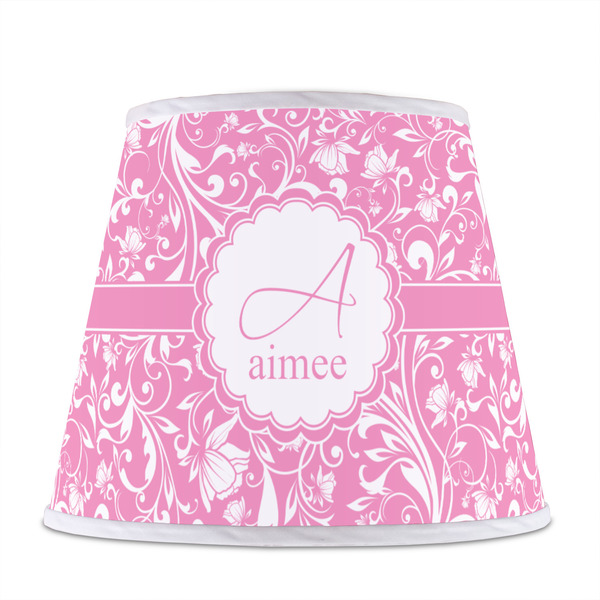 Floral Vine Poly Film Empire Lampshade - Front View