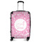 Floral Vine Suitcase - 24" Medium - Checked (Personalized)