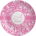 Floral Vine Melamine Plate (Personalized)