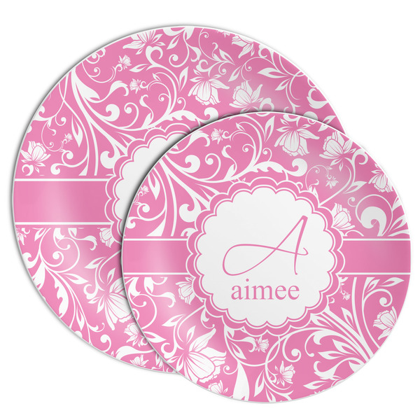 Floral Vine Melamine Plates - PARENT/MAIN