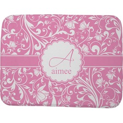 Floral Vine Memory Foam Bath Mat - 48"x36" (Personalized)
