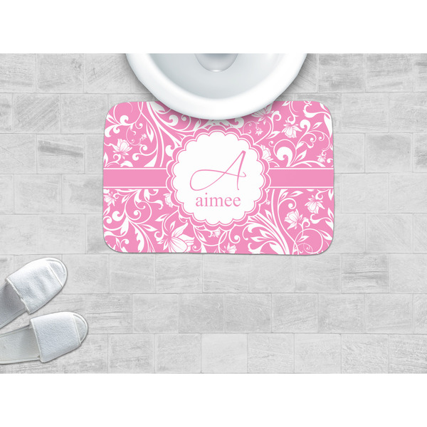 Floral Vine Memory Foam Bath Mat - LIFESTYLE