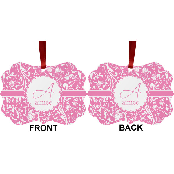Floral Vine Metal Benilux Ornament - Front and Back (APPROVAL)