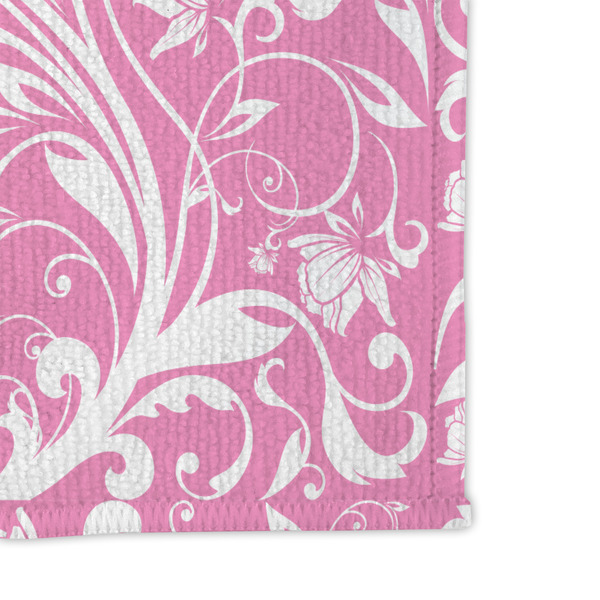 Floral Vine Microfiber Dish Rag - DETAIL