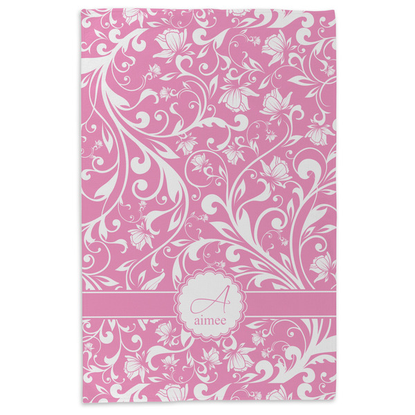 Floral Vine Microfiber Dish Towel - APPROVAL