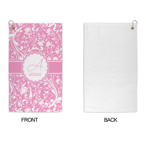 Floral Vine Microfiber Golf Towels - APPROVAL