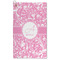 Floral Vine Microfiber Golf Towel (Personalized)