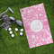 Floral Vine Microfiber Golf Towels - LIFESTYLE