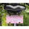 Floral Vine Mini License Plate on Bicycle