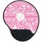 Floral Vine Mouse Pad with Wrist Support - Main