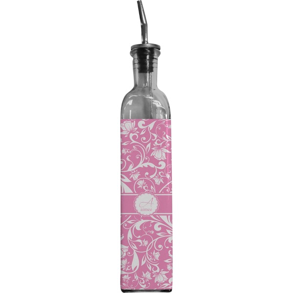 Custom Floral Vine Oil Dispenser Bottle (Personalized)