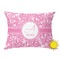 Floral Vine Outdoor Throw Pillow (Rectangular - 12x16)