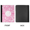 Floral Vine Padfolio Clipboards - Large - APPROVAL