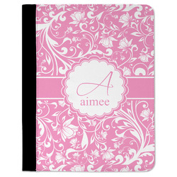 Floral Vine Padfolio Clipboard - Large (Personalized)