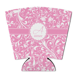 Floral Vine Party Cup Sleeve - with Bottom (Personalized)