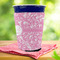 Floral Vine Party Cup Sleeves - with bottom - Lifestyle