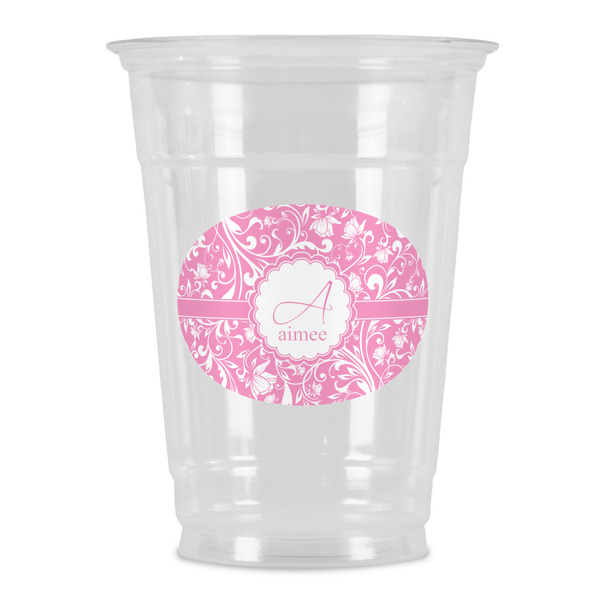 Custom Floral Vine Party Cups - 16oz (Personalized)