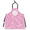 Floral Vine Apron Without Pockets w/ Name and Initial