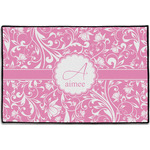 Floral Vine Door Mat - 36"x24" (Personalized)