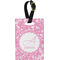 Floral Vine Personalized Rectangular Luggage Tag